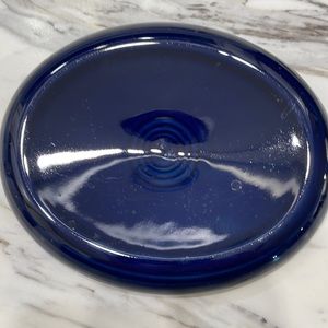 Fiesta colbalt soap dish
